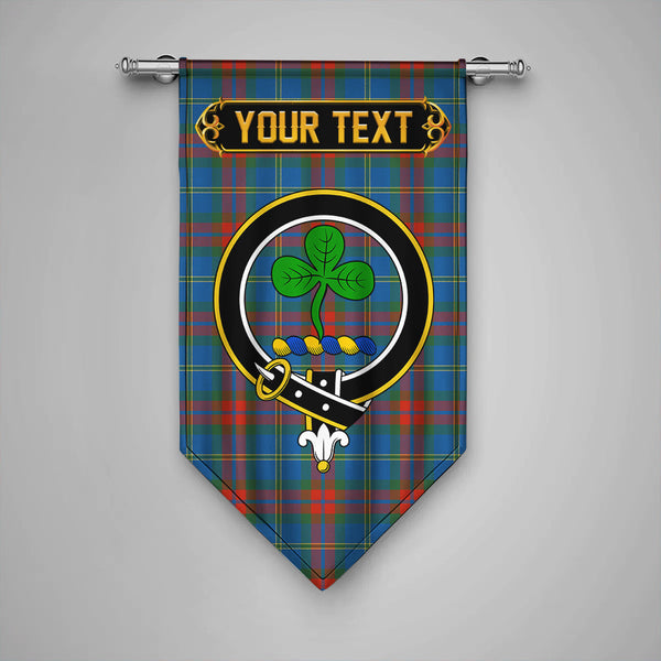 Harvey Ancient Clan Badge Tartan Gonfalon Personalize