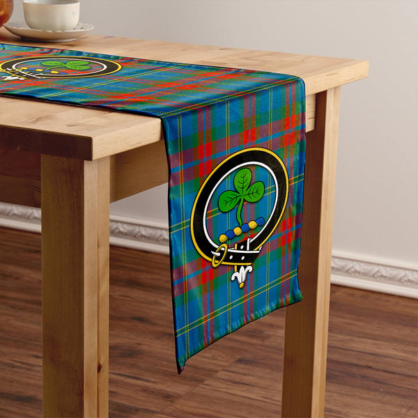 Harvey Ancient Clan Badge Tartan Table Runner