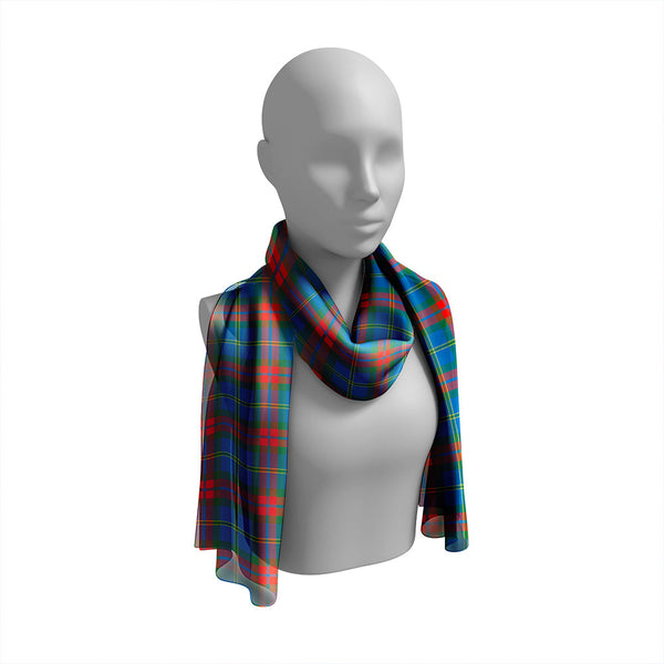 Harvey Ancient Tartan Classic Silk Habotai Long Scarf