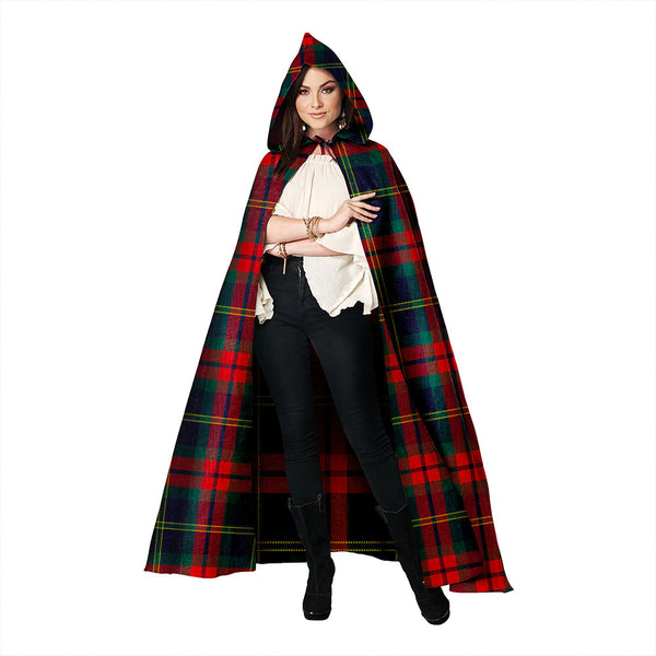 Harvey Modern Clan Badge Tartan Hooded Cloak