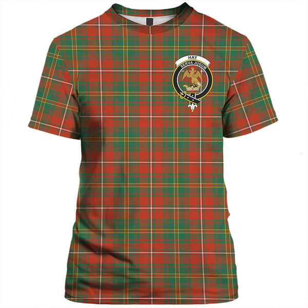 Hay Ancient Tartan Classic Crest T-Shirt