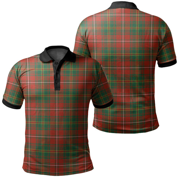 Hay Ancient Tartan Classic Polo Shirt Black Neck 2 Style