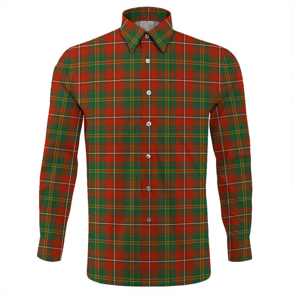 Hay Ancient Tartan Classic Long Sleeve Button Shirt