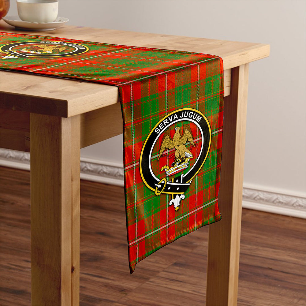 Hay Ancient Clan Badge Tartan Table Runner