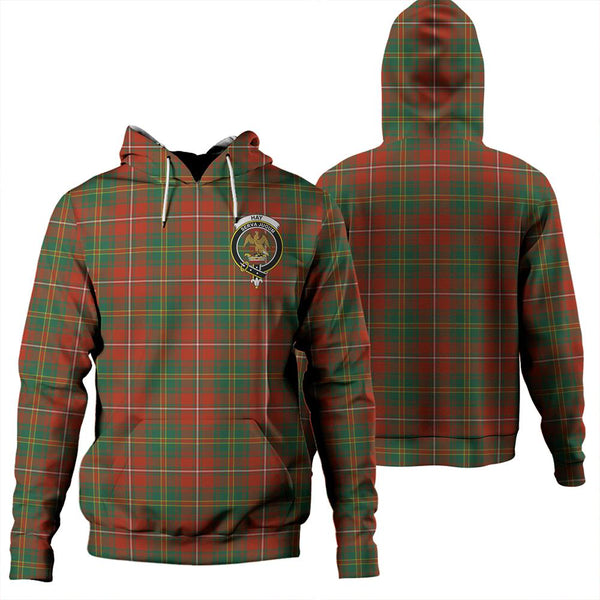 Hay Ancient Tartan Classic Crest Hoodie