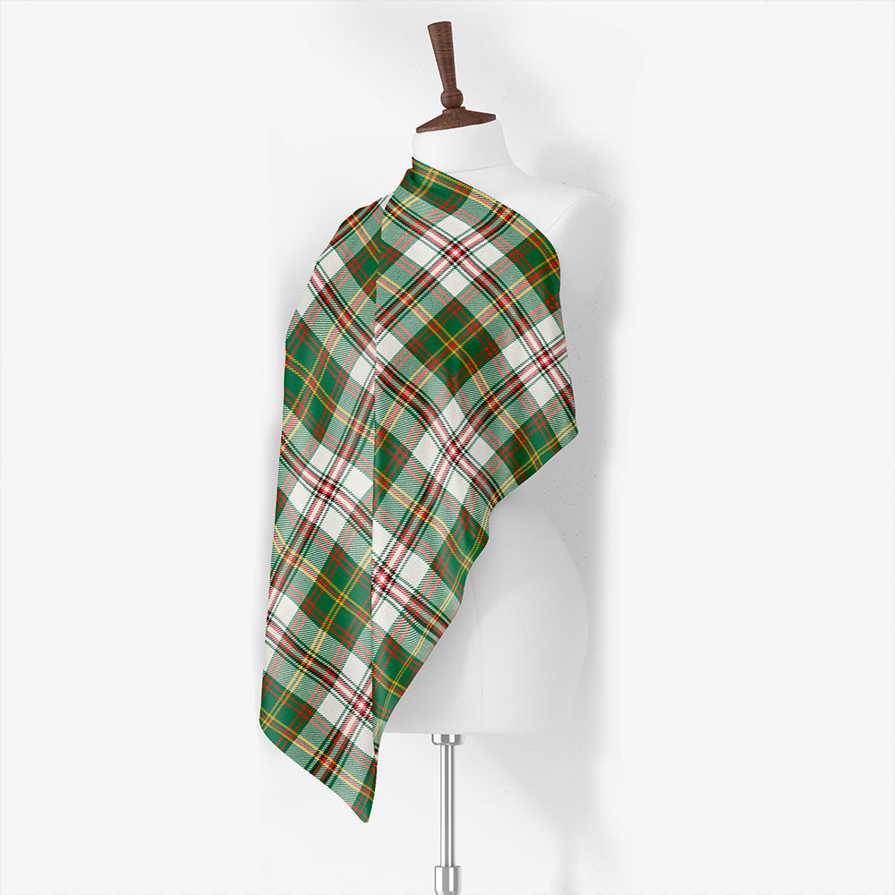 Hay and Leith Ancient Tartan Classic Silk Habotai Square Scarf