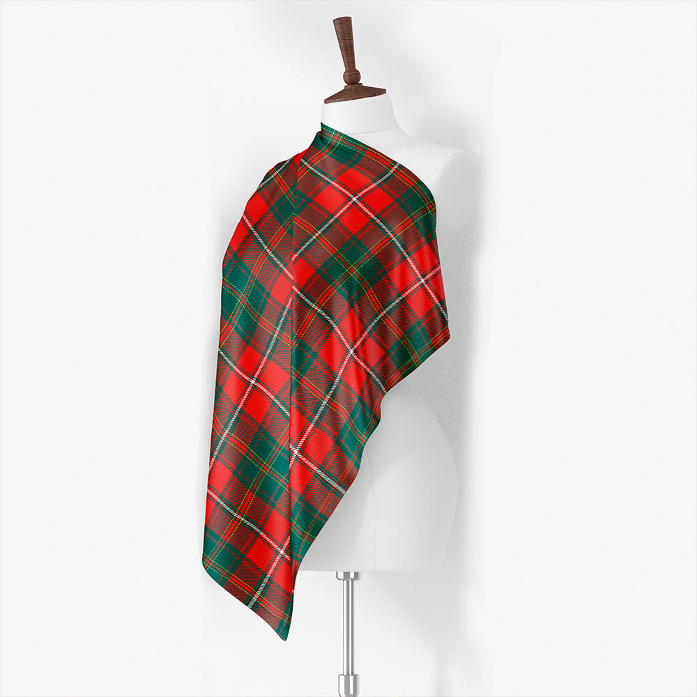 Hay Dress Weathered Tartan Classic Silk Habotai Square Scarf