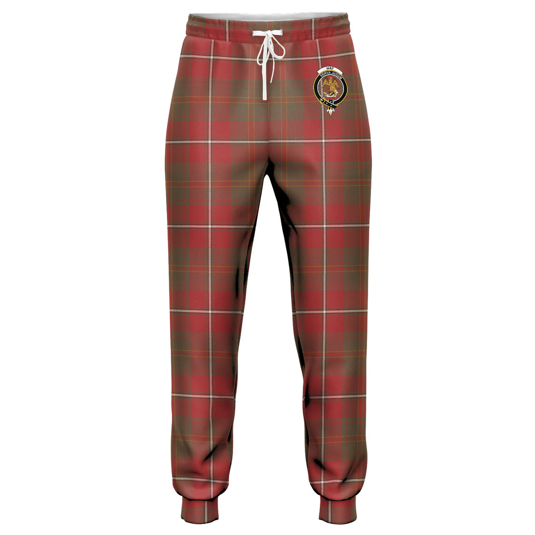 Hay Weathered Clan Badge Tartan Jogger Pants