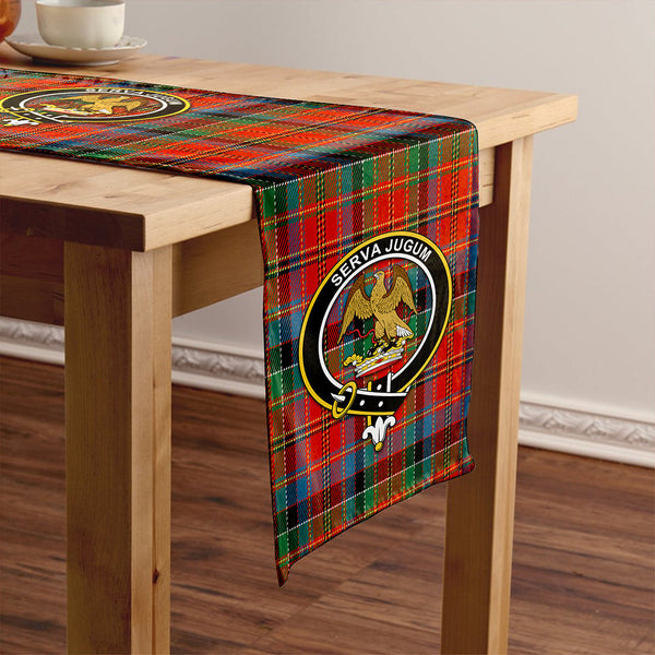 Hay and Leith Ancient Clan Badge Tartan Table Runner