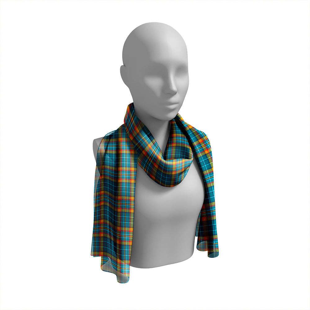 Healy Ancient Tartan Classic Silk Habotai Long Scarf