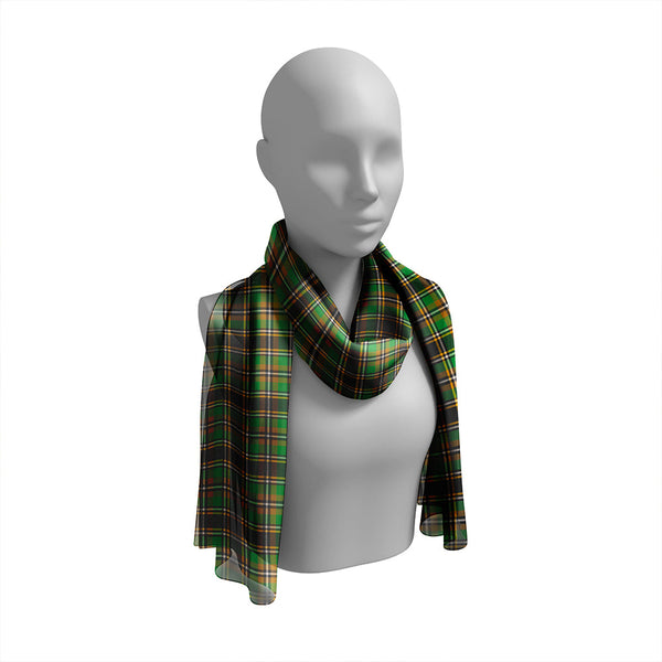 Hebrides Ancient Tartan Classic Silk Habotai Long Scarf