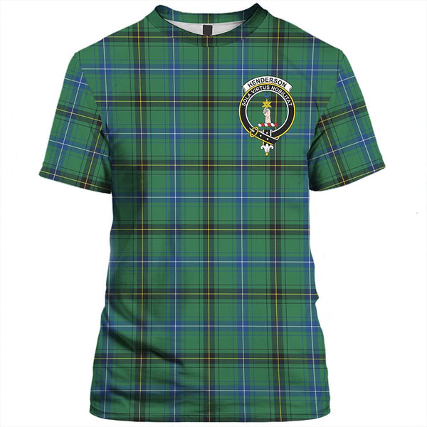 Henderson Ancient Tartan Classic Crest T-Shirt