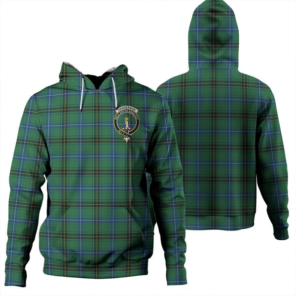 Henderson Ancient Tartan Classic Crest Hoodie