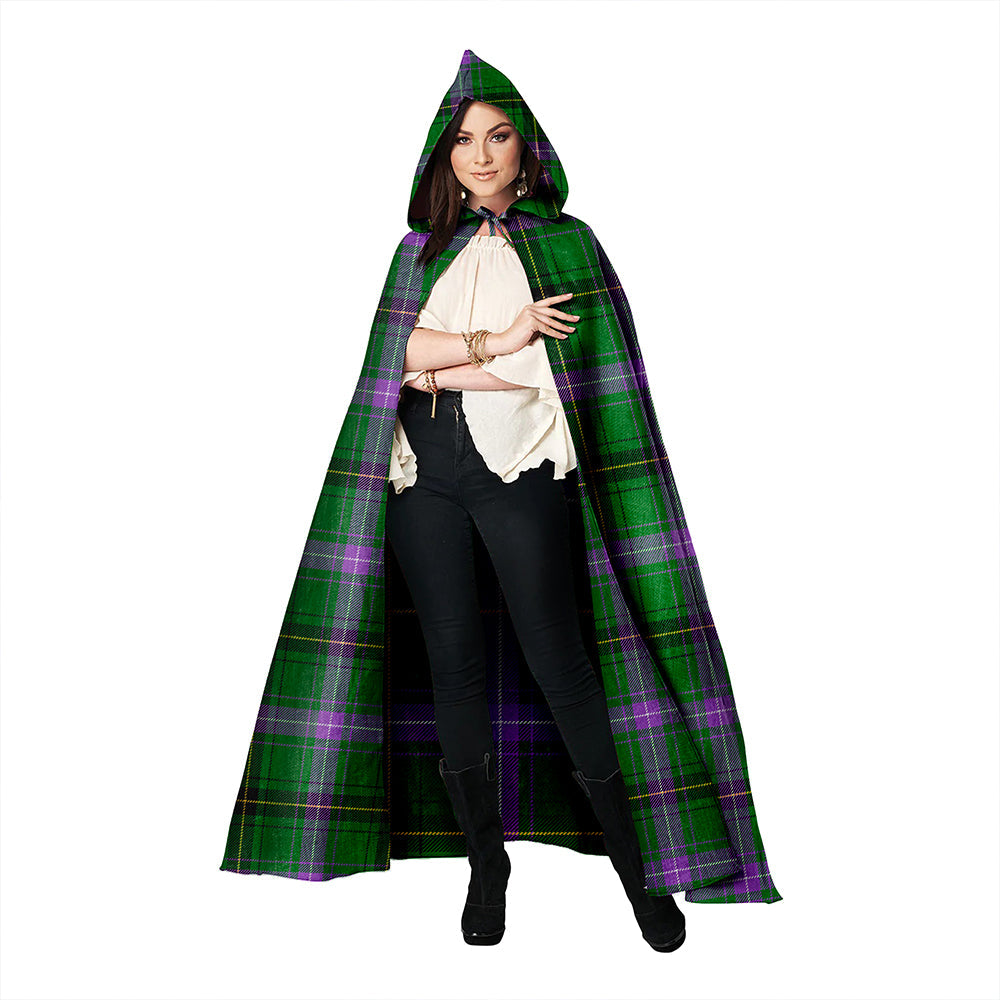 Henderson Ancient Clan Badge Tartan Hooded Cloak