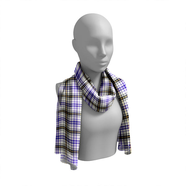 Henderson Dress Modern Tartan Classic Silk Habotai Long Scarf