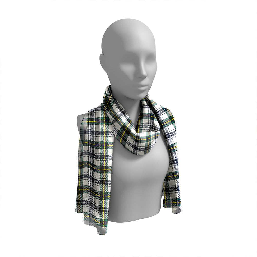 Henderson Dress #3 Modern Tartan Classic Silk Habotai Long Scarf