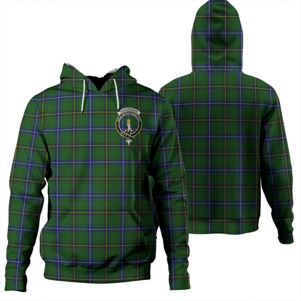 Henderson Modern Tartan Classic Crest Hoodie