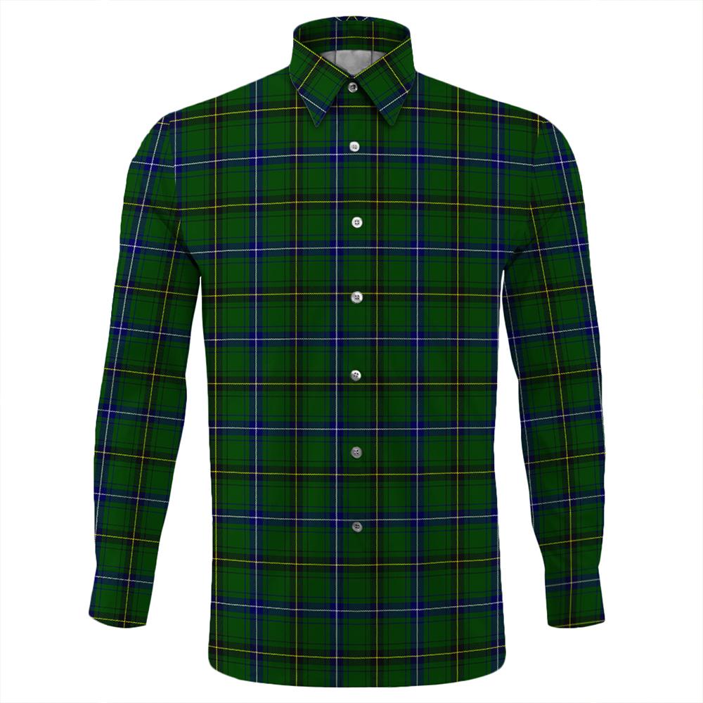 Henderson Modern Tartan Classic Long Sleeve Button Shirt