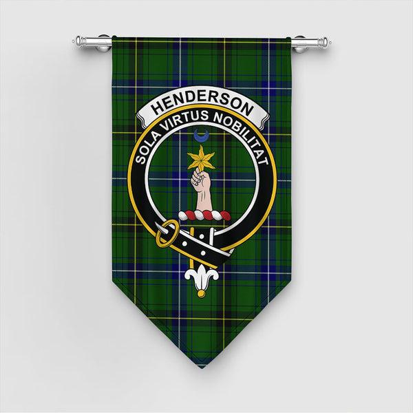 Henderson Modern Tartan Classic Crest Gonfalon