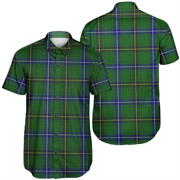 Henderson Modern Tartan Classic Short Sleeve Shirt