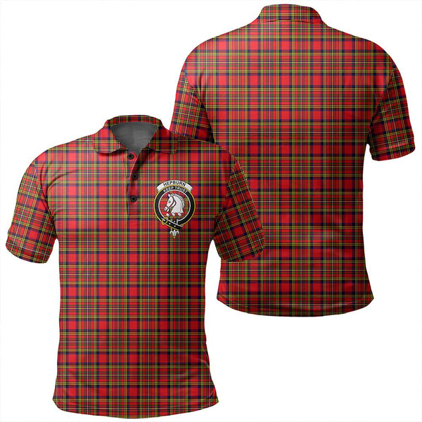 Hepburn Tartan Classic Crest Polo Shirt