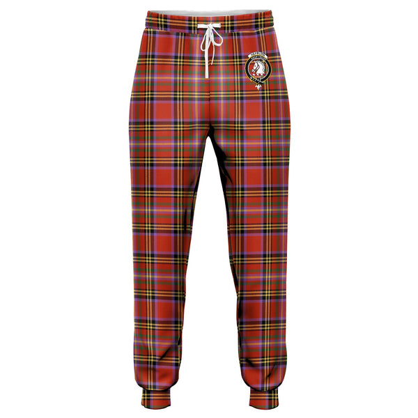 Hepburn Ancient Clan Badge Tartan Jogger Pants