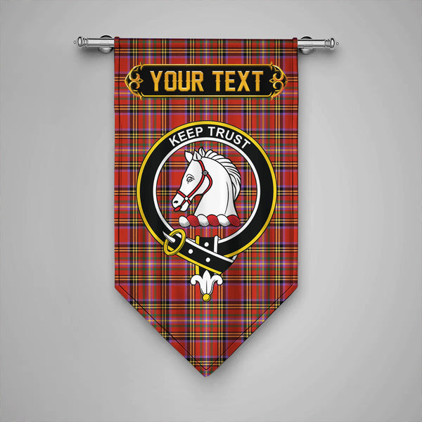 Hepburn Ancient Clan Badge Tartan Gonfalon Personalize