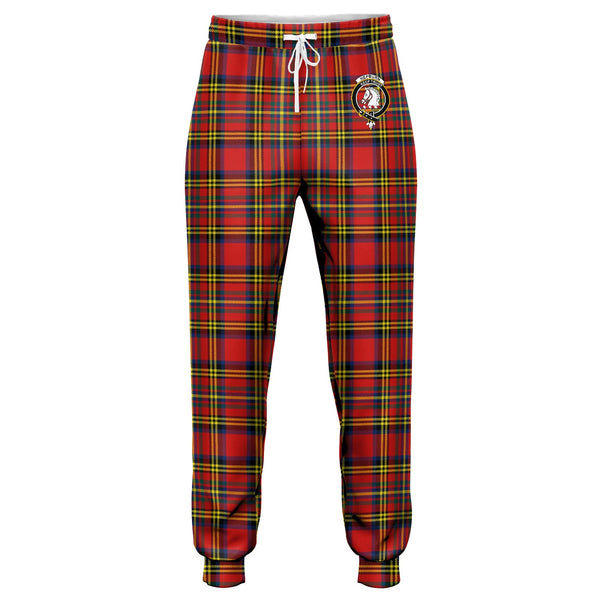 Hepburn Modern Clan Badge Tartan Jogger Pants