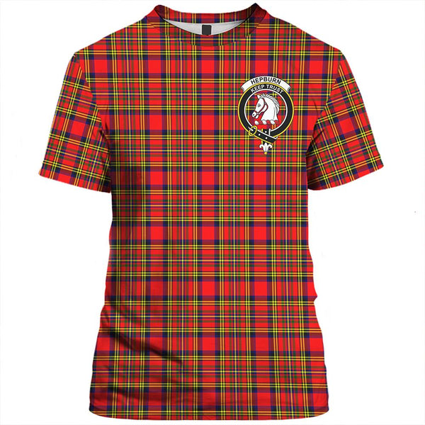 Hepburn Tartan Classic Crest T-Shirt