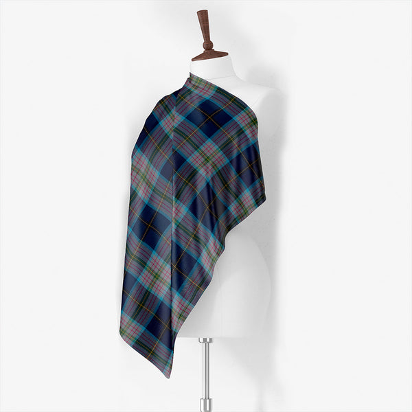 Hepburn Ancient Tartan Classic Silk Habotai Square Scarf