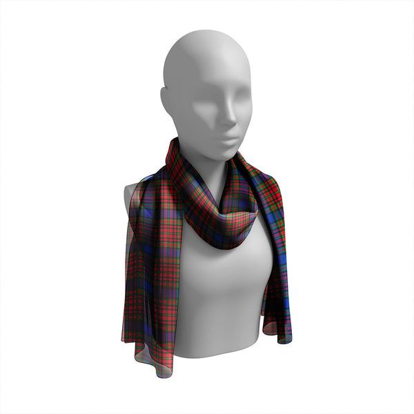 Highfield Modern Tartan Classic Silk Habotai Long Scarf