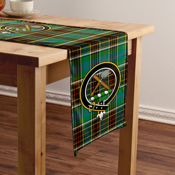 Hislop #2 Ancient Clan Badge Tartan Table Runner