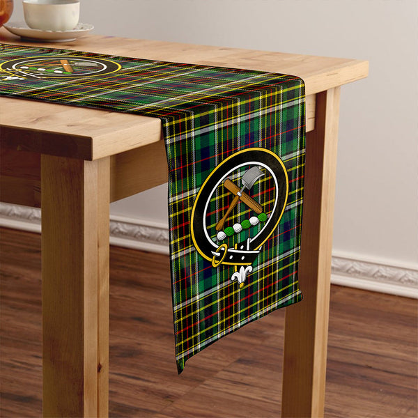 Hislop #2 Modern Clan Badge Tartan Table Runner