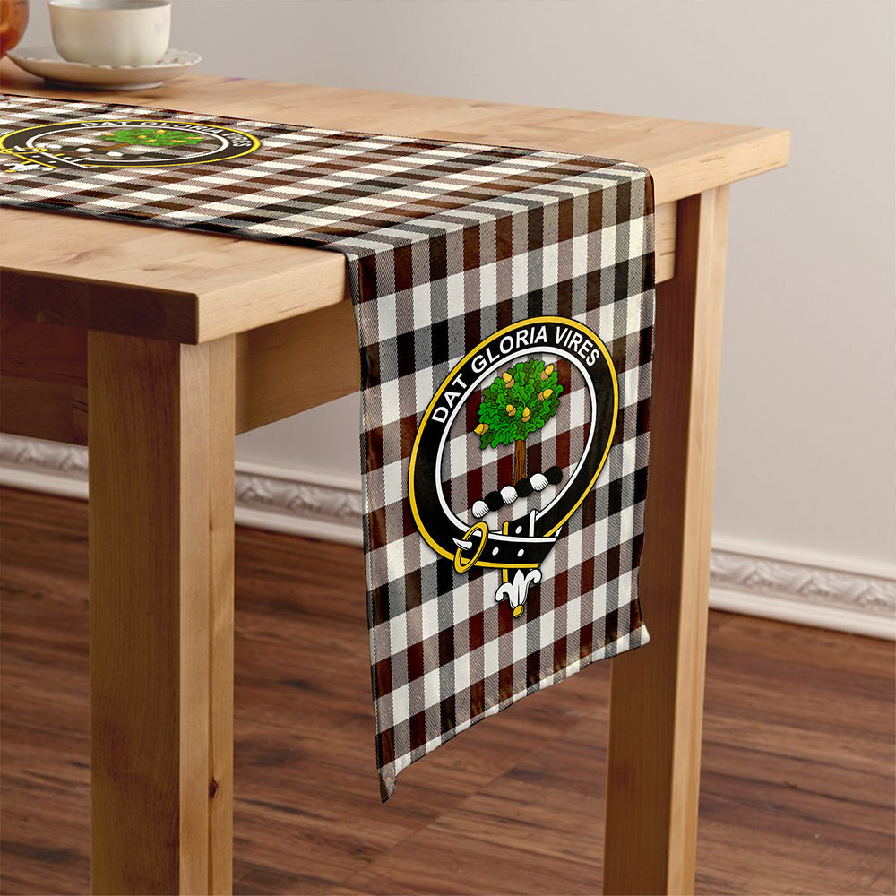 Hogg Modern Clan Badge Tartan Table Runner