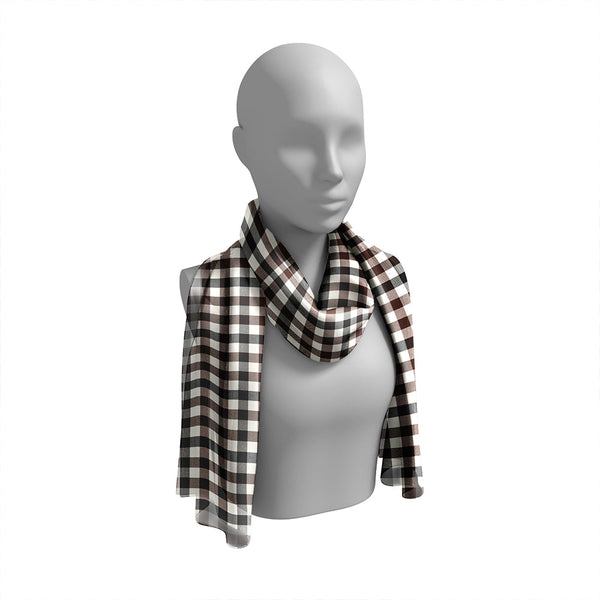 Hogg Modern Tartan Classic Silk Habotai Long Scarf