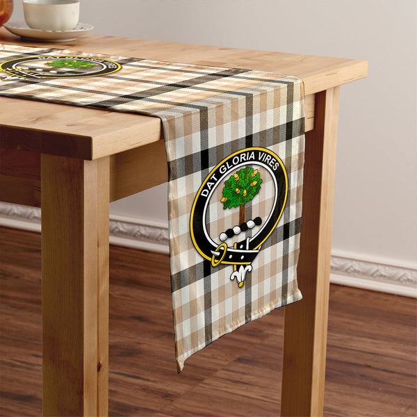 Hogg Weathered Clan Badge Tartan Table Runner