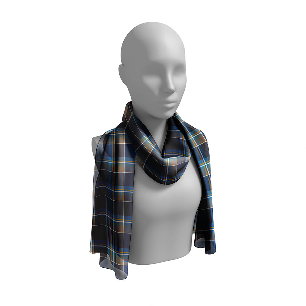 Holyrood Modern Tartan Classic Silk Habotai Long Scarf