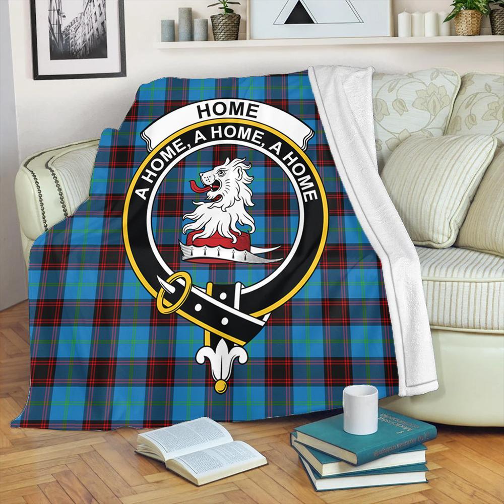 Home Ancient Tartan Crest Premium Blanket