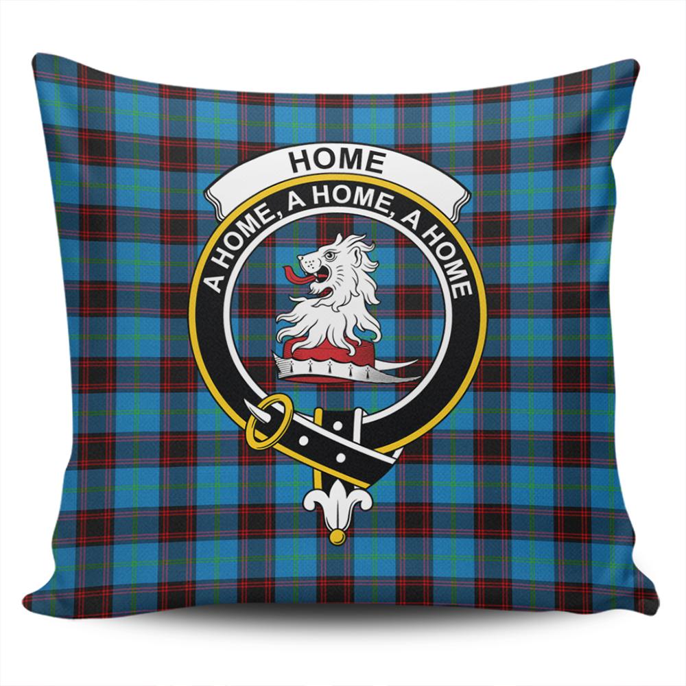 Home Ancient Tartan Classic Crest Pillow Cover