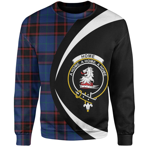 Home Modern Clan Badge Tartan Sweatshirt Circle Style Personalized