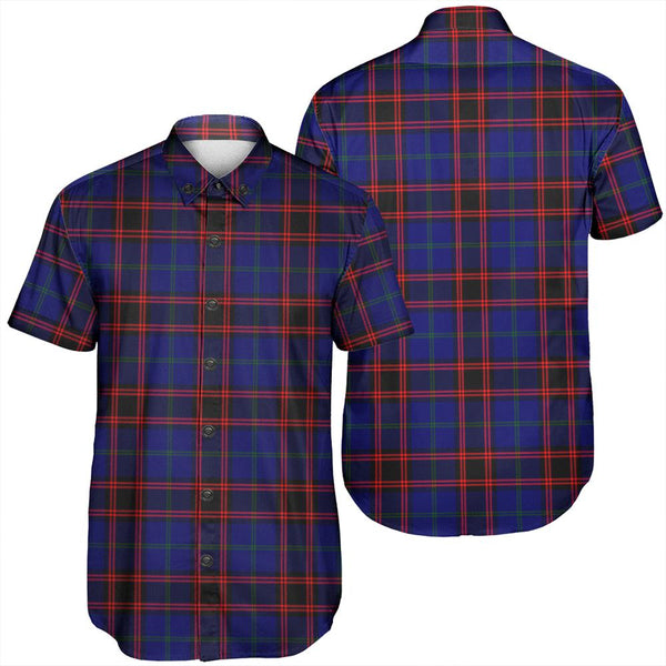 Home Modern Tartan Classic Short Sleeve Shirt