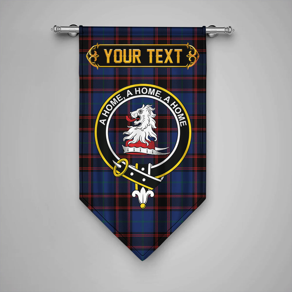 Home Modern Clan Badge Tartan Gonfalon Personalize