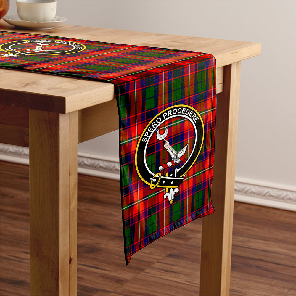 Hopkirk Clan Badge Tartan Table Runner