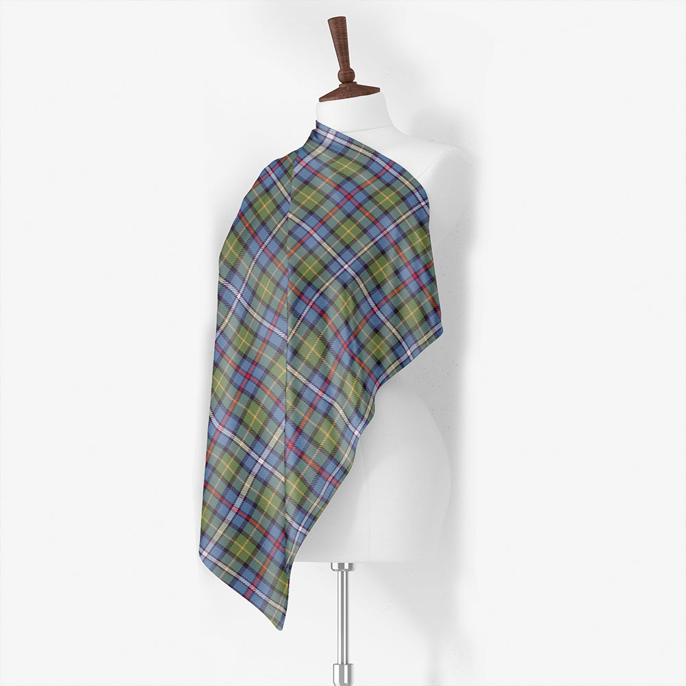 Hopetoun Modern Tartan Classic Silk Habotai Square Scarf