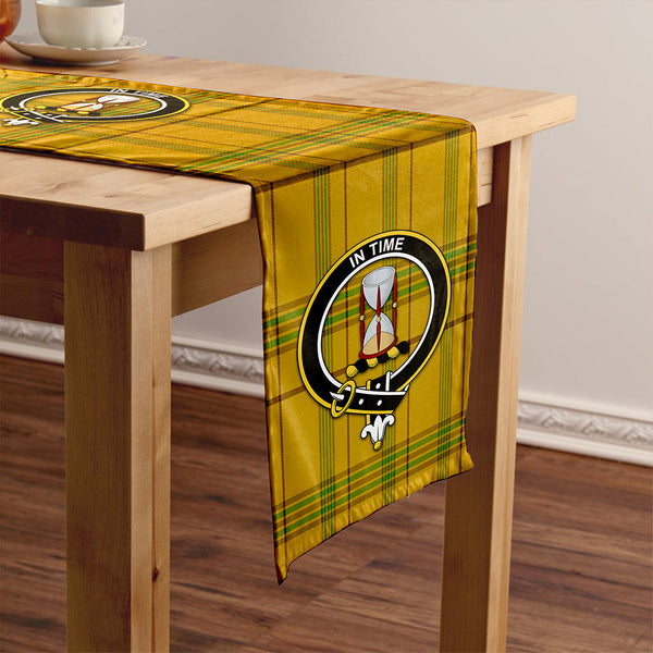 Houston Clan Badge Tartan Table Runner