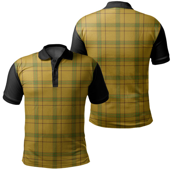 Houston Tartan Classic Polo Shirt Black Neck 1 Style