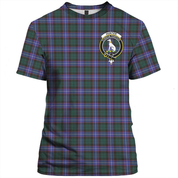 Hunter Modern Tartan Classic Crest T-Shirt