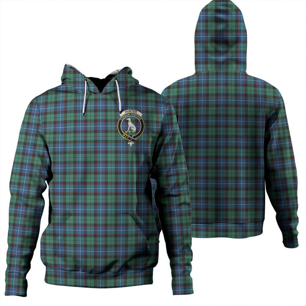 Hunter Ancient Tartan Classic Crest Hoodie