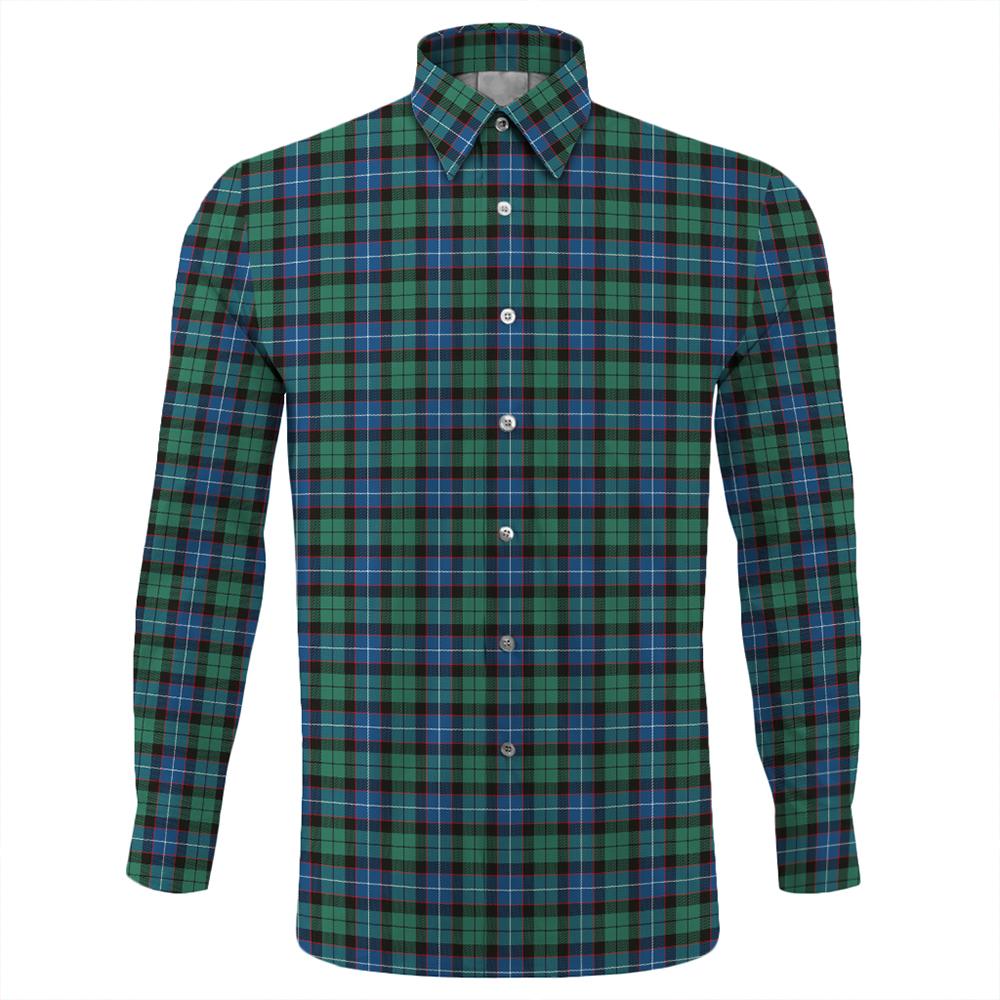 Hunter Ancient Tartan Classic Long Sleeve Button Shirt