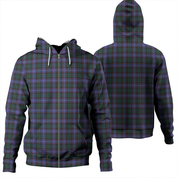 Hunter Modern Tartan Classic Zipper Hoodie